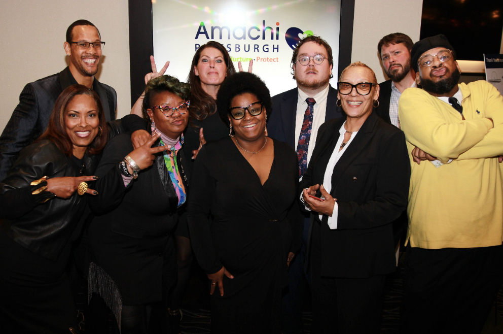 Amachi Pittsburgh youth and mentors together